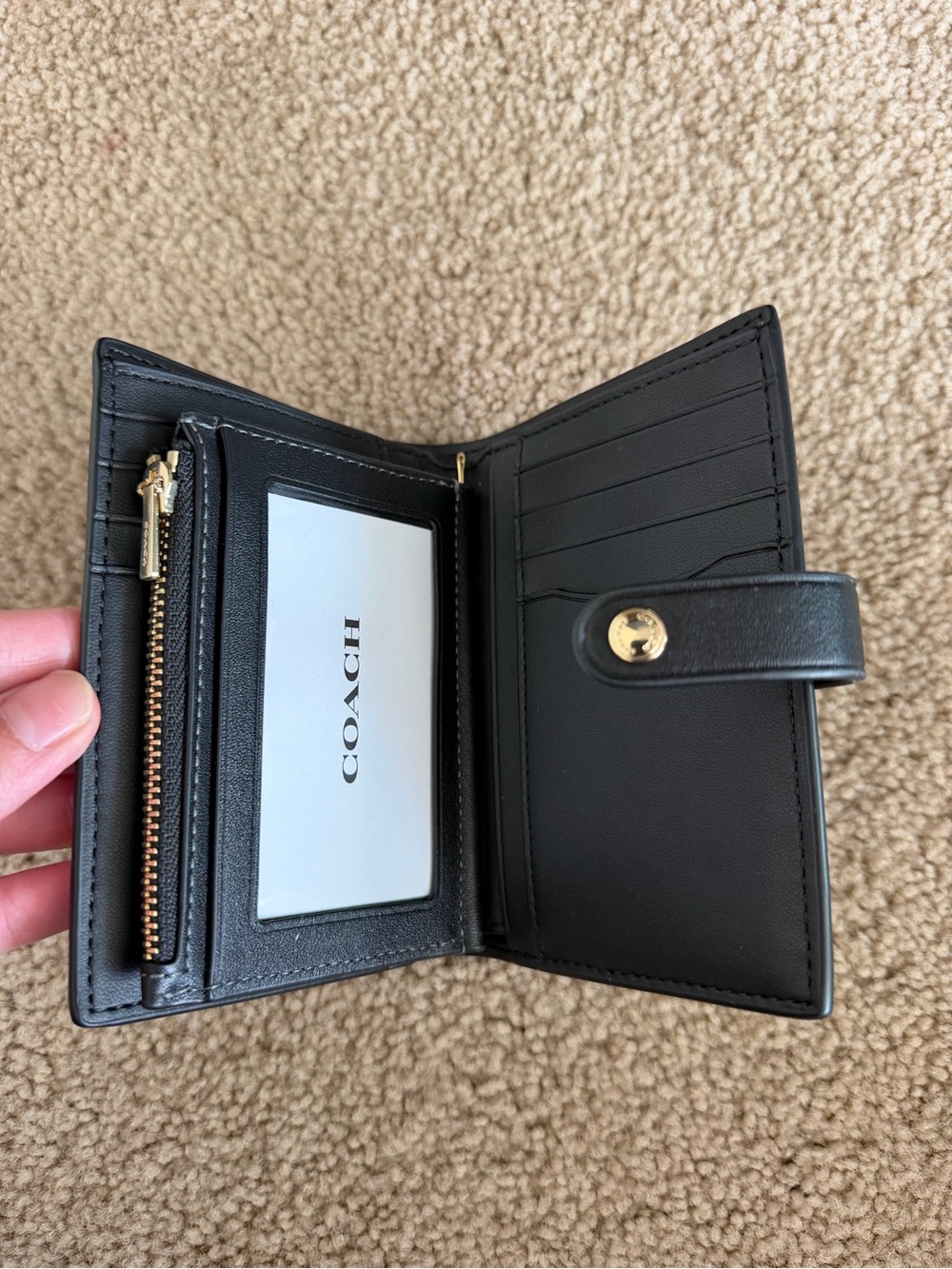 SOLD***Authentic Coach Brooklyn SB 28 in Black with Coach 2 in 1 Black - Picture 11 of 13